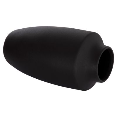 CERAMIC TABLE DECOR "GALAD" HM4588.02 BLACK MATTE Φ16x32Hcm.