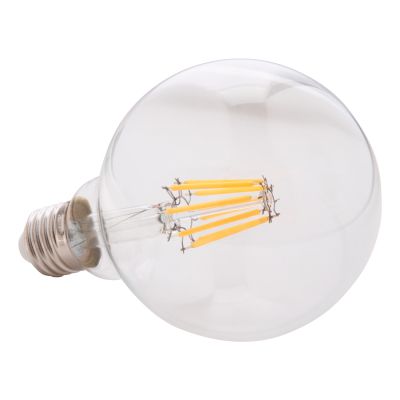КРУШКА HM4050.01 GLOBO LED С ЖИШКА 8W E27 3000K CLEAR DIMMABLE