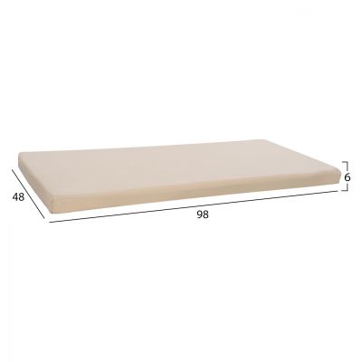 Pillow for bence Polyester Chios Beige HM11241.01P 98x48x5cm