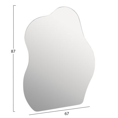 WALL MIRROR SERIES TORCH HM4495 NO FRAME-LED BACKLIGHTING 67x87Hcm.