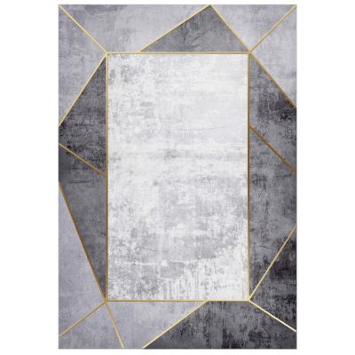 JOSIANE HM7677.23 120X170CM, GREY CARPET, FRINGES