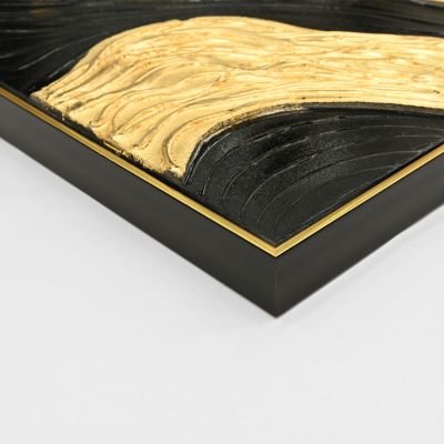 КАРТИНА 3D HM4548.01 С БЕЖОВА PS РАМКА-РЪЧНО ИЗРАБОТЕНИ ФОРМИ 62x4,5Χ92Hcm.