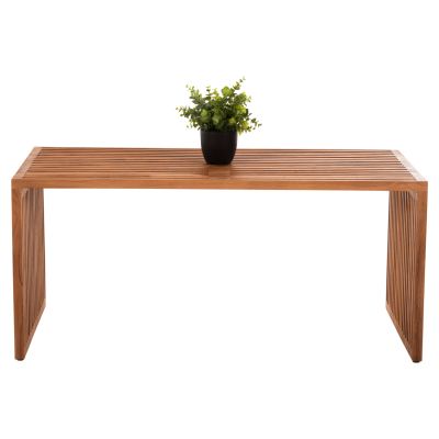 ХОЛНА МАСА NYA HM9568 ТИКОВО ДЪРВО В НАТУРАЛЕН ЦВЯТ 1 ЧАСТ 100x50x45H см.