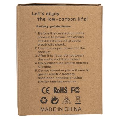 КРУШКА HM4050.03 GLOBO LED С ЖИЧКА 8W E27 3000K ДИМ С ДИМУМ