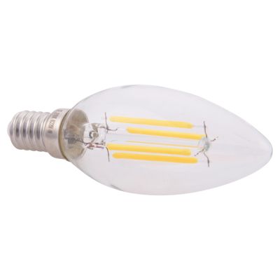 КРУШКА HM4048.01 LED НАЖКА 4W E14 3000K CLEAR DIMMABLE