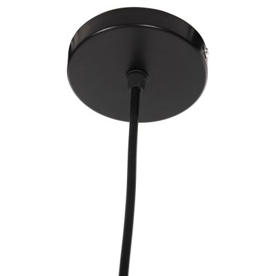 CEILING PENDANT MADE OF ABACA FIBERS IN NATURAL COLOR Φ52x48-120Hcm.HM7760