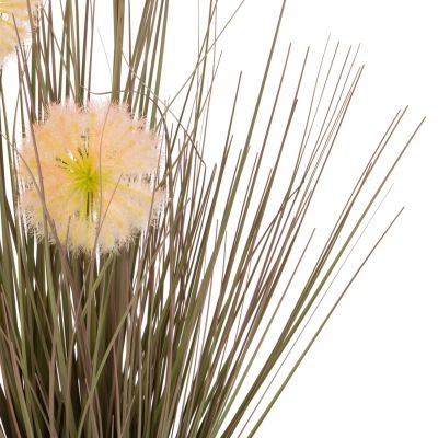 ДЕКОРАТИВНО СИНТЕТИЧНО РАСТЕНИЕ В САКСИЯ HM4016 ГЛУХАРЧЕ/ТРЕВА Φ9.5x9-62Hcm.