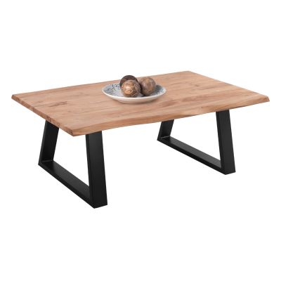 Coffee Table Sofia Slim HM8502.11 Solid Acacia 115Χ65Χ41H cm.