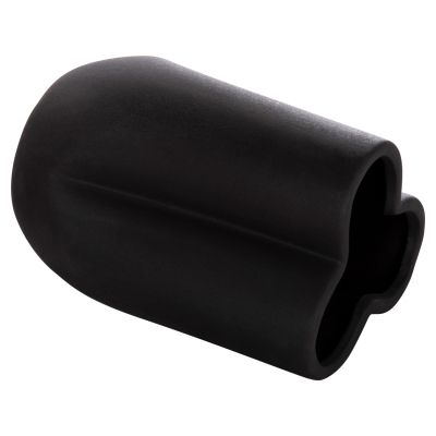 CERAMIC TABLE DECOR GLAZE HM4613.02 MATTE BLACK Φ16x22Hcm.