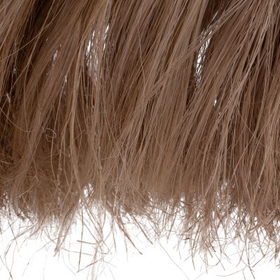 CEILING PENDANT BELL-SHAPED WITH FRINGES ABACA FIBERS IN NATURAL Φ50x50-80Hcm.HM7782