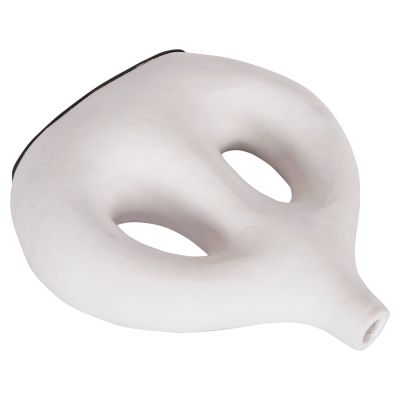 DECORATIVE VASE SERIES CLAYVON HM4413 TERRACOTTA IN WHITE COLOR 23.5x8x24.5Hcm.