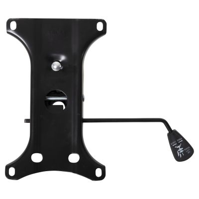 REPLACEMENT METALLIC SEAT BASE WITH LEVERS HM11376-BLACK 26x15cm