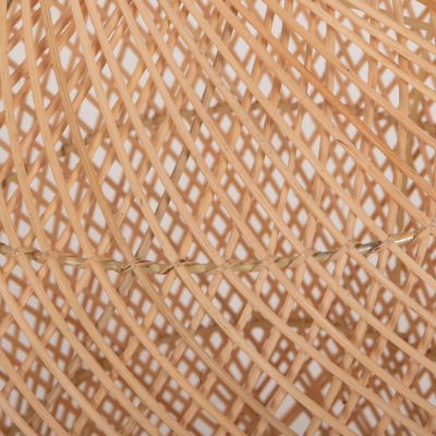 CEILING PENDANT LAMP HM7882 RATTAN IN NATURAL COLOR Φ49x157Hcm.