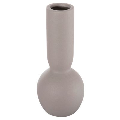 CERAMIC TABLE DECOR GALAD HM4616.02 MATTE GREY Φ11x26Hcm.