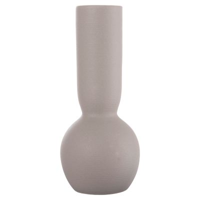 CERAMIC TABLE DECOR GALAD HM4616.02 MATTE GREY Φ11x26Hcm.