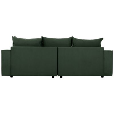 CORNER SOFA MONZA HM3256.17 INTERCHANGEABLE GREEN 265x185x98