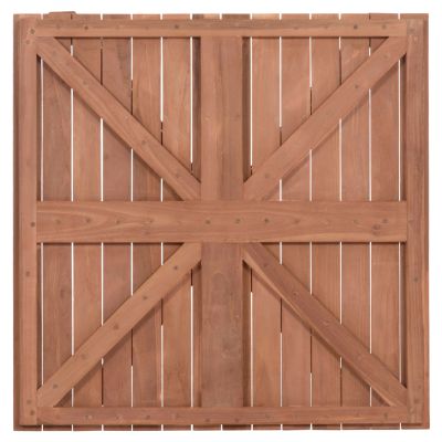 TABLETOP SQUARE HM18136 TEAK WOOD--NATURAL COLOR 70x70x4(thickness)cm.