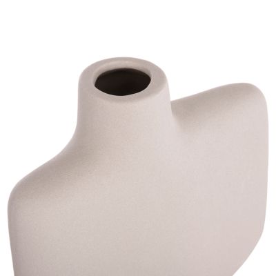 CERAMIC TABLE DECOR SERIES ARKEN HM4622.03 MATTE GREY 22x8x34.5Hcm.