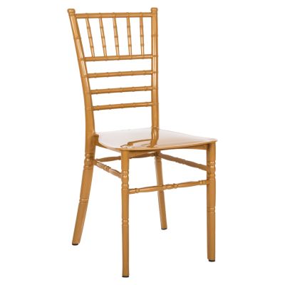 ПОЛИПРОПИЛЕНОВ КЕТЪРИНГ СТОЛ TIFFANY NEW HM8058.05 GOLD 41.2x49.7x89Hcm.