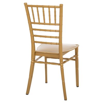 ПОЛИПРОПИЛЕНОВ КЕТЪРИНГ СТОЛ TIFFANY NEW HM8058.05 GOLD 41.2x49.7x89Hcm.