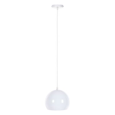 CEILING PENDANT LAMP HM4108 WHITE METAL BELL 19x19x115H cm.