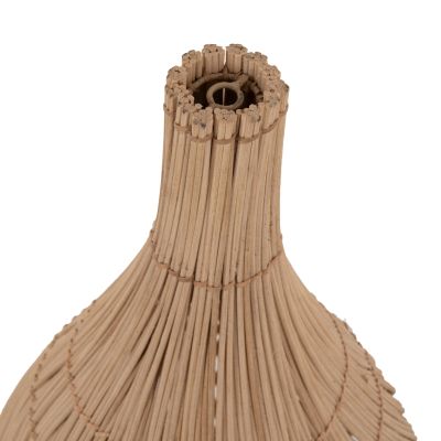 CEILING PENDANT LAMP CARBOY HM7884 NATURAL RATTAN IN NATURAL COLOR Φ28x163.5Hcm.