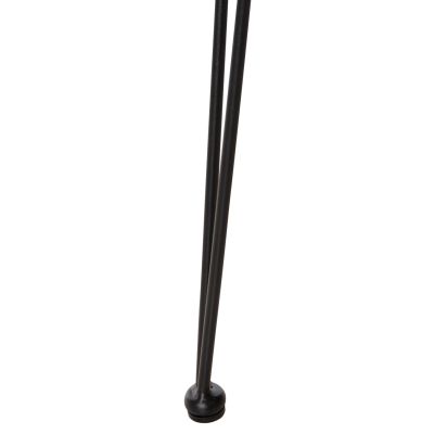 OUTDOOR ARMCHAIR ALLEGRA HM5663.11 METAL FRAME-P.E.RATTAN IN BEIGE & BLACK 58x59x81Hcm.