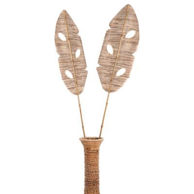 ДЕКОРАТИВЕН ЛИСТ ΗΜ7872 ВОДЕН ЗЮМЮЛ В ЕСТЕСТВЕН ЦВЯТ 32x200x3 см.