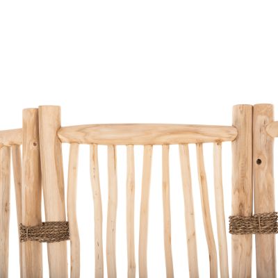 РАЗДЕЛИТЕЛ С 3 ЛИСТА ZENDOR HM4316 ТИКОВИ КЛОНКИ НАТУРАЛ 165x180Hcm.