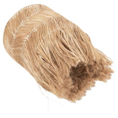 CEILING PENDANT CYLINDRICAL MADE OF ABACA IN NATURAL COLOR 35x35x50Hcm.HM7756