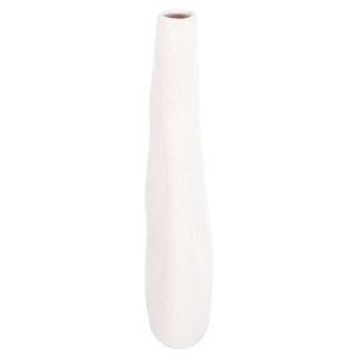 CERAMIC TABLE DECOR SERIES SEBOR HM4625 OFF WHITE WITH CRYSTALLISATION 20x9x46Hcm.