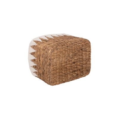 BASKETS SET OF 3 HM4296 SQUARE- BANANA BARK IN NATURAL 40x30x25Hcm.