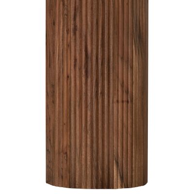 ХОЛНА МАСА КРЪГЛА RAJJEH HM9692 АКАЦИЕВО ДЪРВО МАСИВ В НАТУРАЛ Φ50x60Hcm.